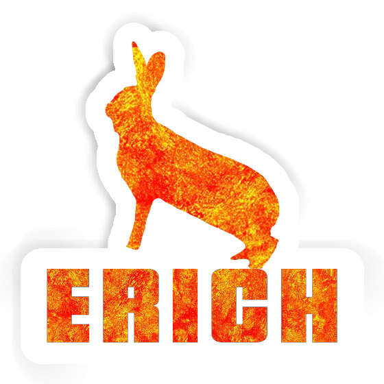 Sticker Erich Rabbit Notebook Image