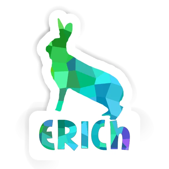 Sticker Hase Erich Gift package Image