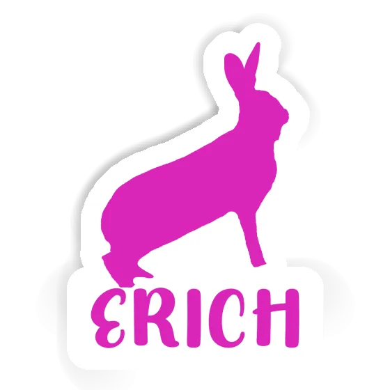 Erich Aufkleber Hase Image