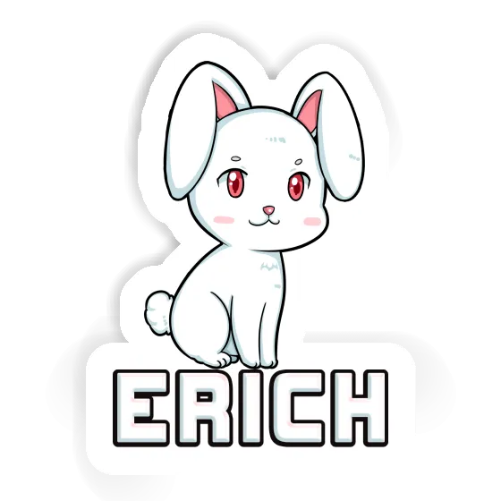 Sticker Erich Rabbit Notebook Image