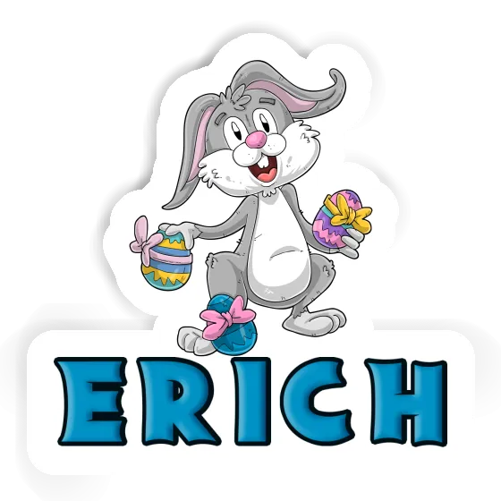 Sticker Erich Easter Bunny Notebook Image