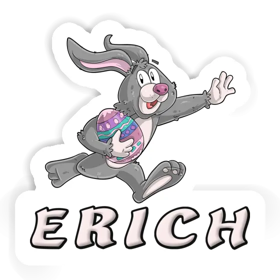 Sticker Erich Easter bunny Notebook Image