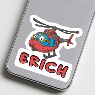 Hélicoptère Autocollant Erich Notebook Image