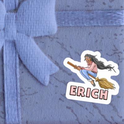 Sticker Erich Witch Notebook Image
