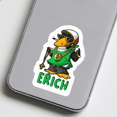 Erich Autocollant Pingouin Laptop Image