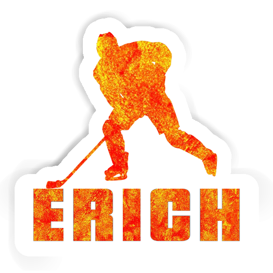 Joueur de hockey Autocollant Erich Image
