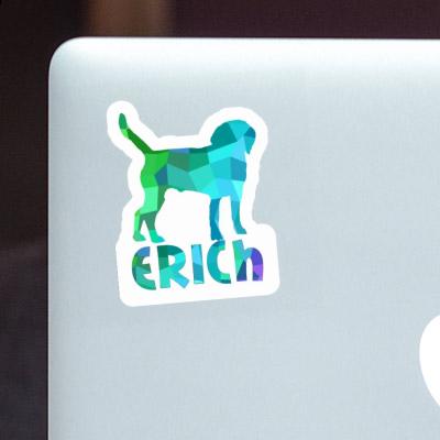 Sticker Hund Erich Notebook Image