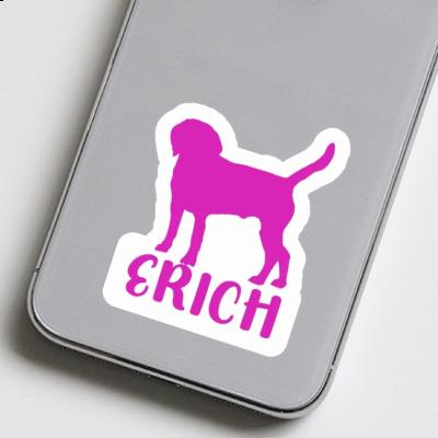 Erich Aufkleber Hund Laptop Image