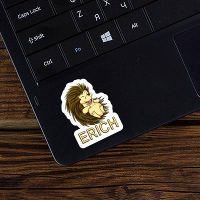Sticker Hedgehog Erich Laptop Image
