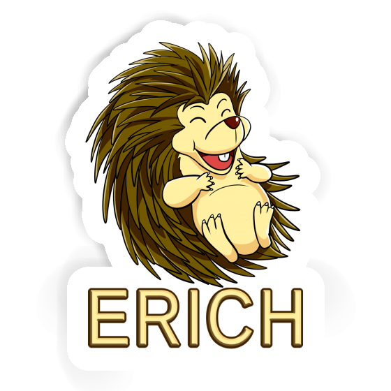 Sticker Hedgehog Erich Notebook Image