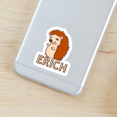 Erich Sticker Hedgehog Laptop Image