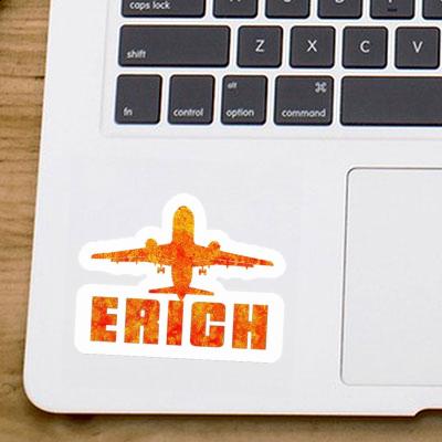 Erich Autocollant Jumbo-Jet Laptop Image