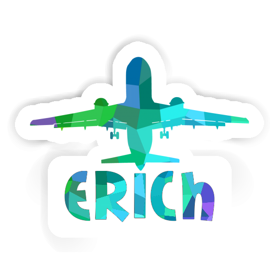 Sticker Jumbo-Jet Erich Gift package Image