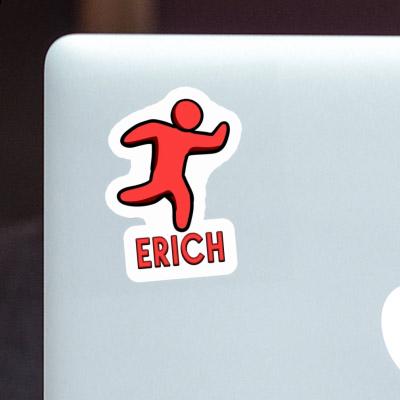 Sticker Runner Erich Notebook Image