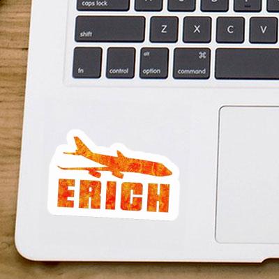 Sticker Jumbo-Jet Erich Laptop Image