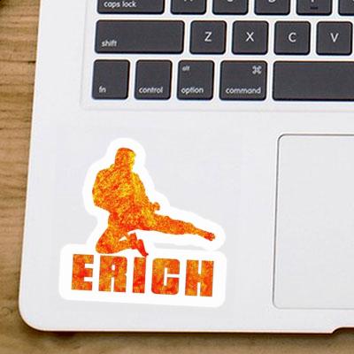 Sticker Karateka Erich Laptop Image