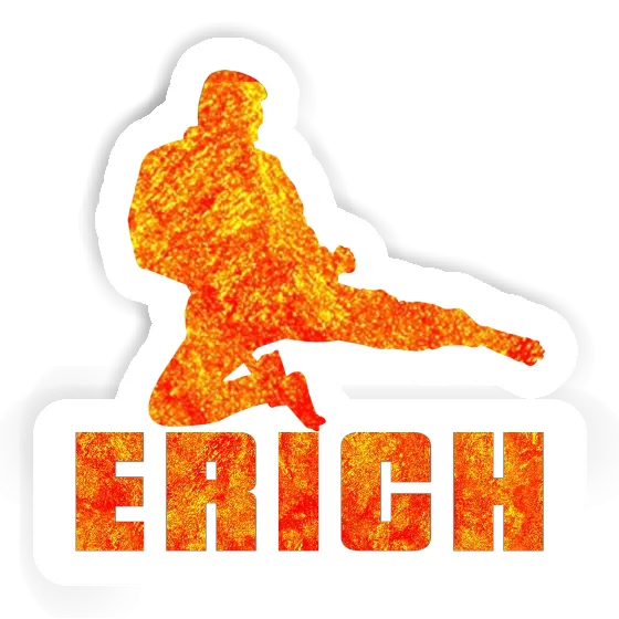 Sticker Karateka Erich Gift package Image