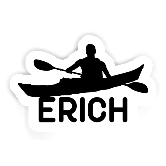 Sticker Kayaker Erich Laptop Image