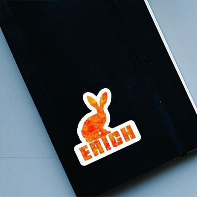 Erich Sticker Rabbit Notebook Image