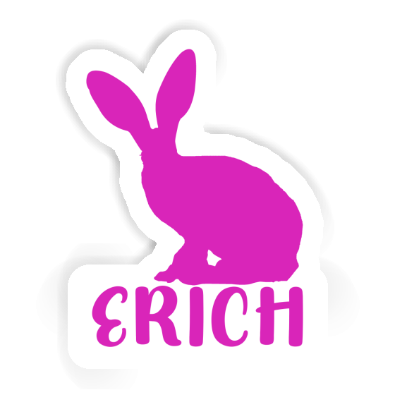 Rabbit Sticker Erich Notebook Image