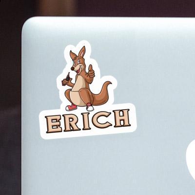 Erich Sticker Kangaroo Laptop Image