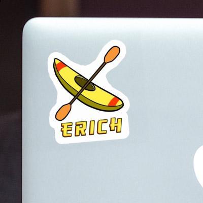 Erich Sticker Canoe Laptop Image