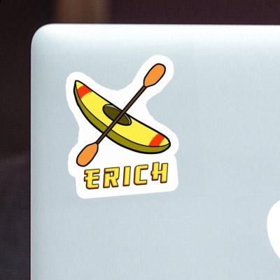 Erich Sticker Canoe Notebook Image