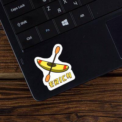 Erich Sticker Canoe Laptop Image