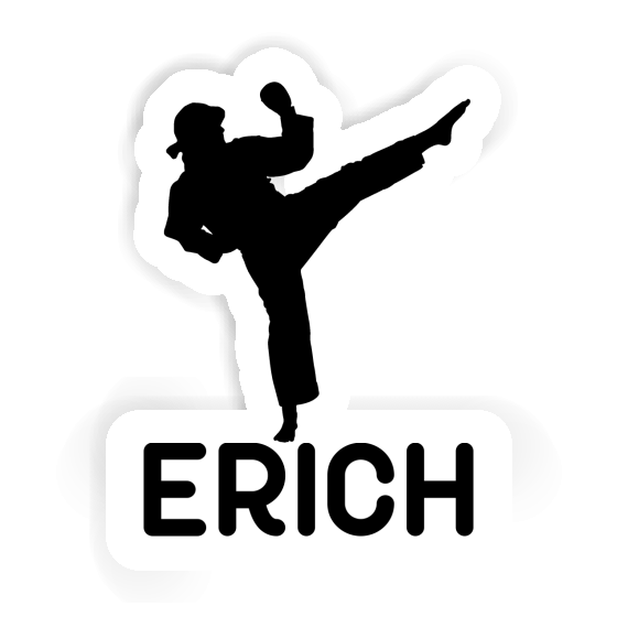 Sticker Erich Karateka Notebook Image