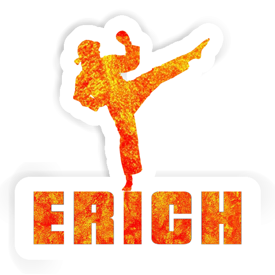 Aufkleber Karateka Erich Gift package Image