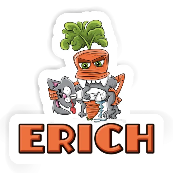 Monster Carrot Sticker Erich Notebook Image