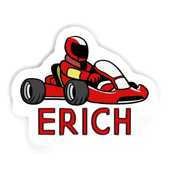 Kart Autocollant Erich Notebook Image