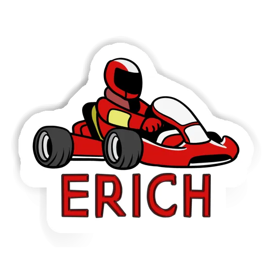 Kart Autocollant Erich Image