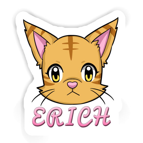 Erich Sticker Cat Notebook Image