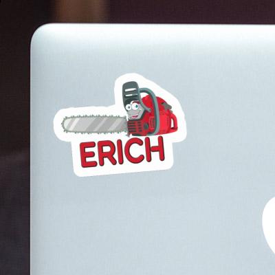 Kettensäge Sticker Erich Laptop Image