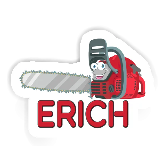 Sticker Chainsaw Erich Gift package Image