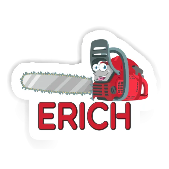 Sticker Chainsaw Erich Notebook Image