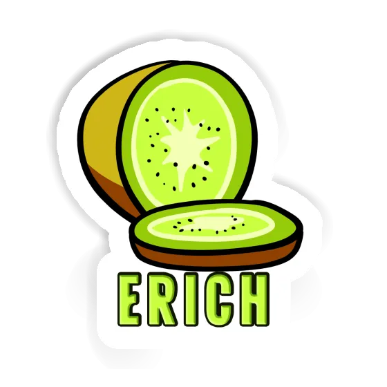 Sticker Erich Kiwi Laptop Image