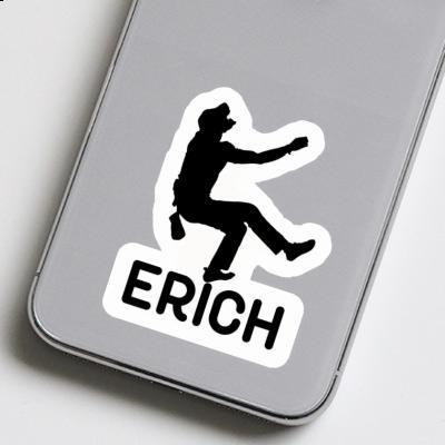 Erich Sticker Kletterer Laptop Image