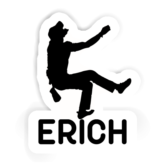 Erich Sticker Kletterer Notebook Image