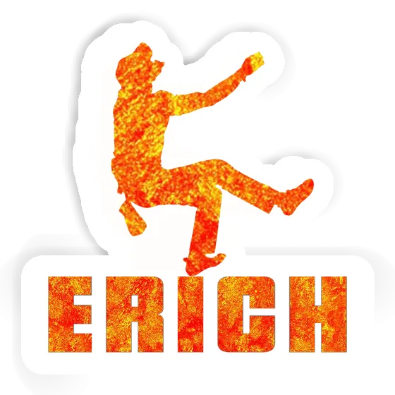 Climber Sticker Erich Notebook Image