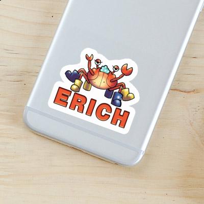 Erich Sticker Crab Notebook Image