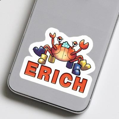Sticker Krabbe Erich Laptop Image