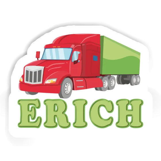 Sticker Erich Truck Notebook Image