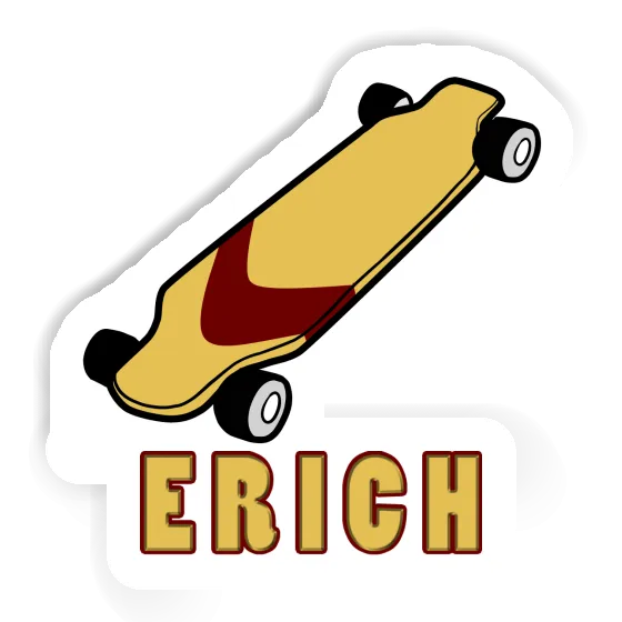Autocollant Erich Skateboard Notebook Image