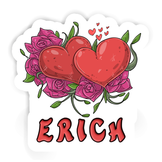 Sticker Heart Erich Notebook Image
