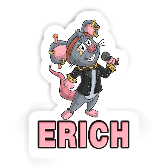 Sticker Singer Erich Laptop Image