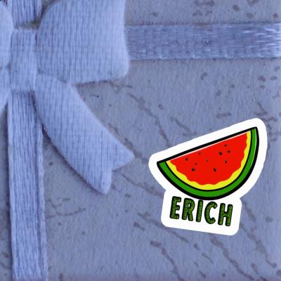 Wassermelone Aufkleber Erich Image