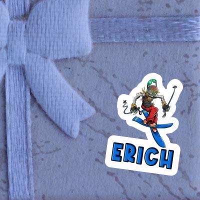 Sticker Skifahrer Erich Laptop Image