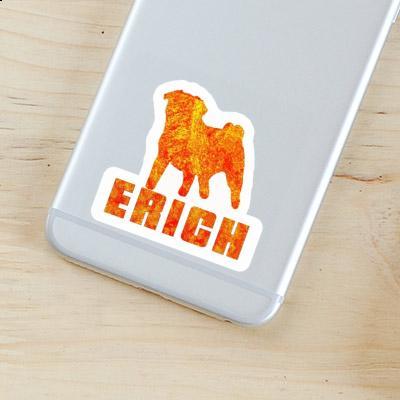 Pug Sticker Erich Notebook Image